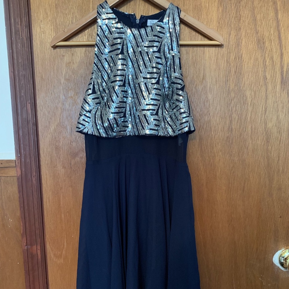 Sparkly cocktail party dress